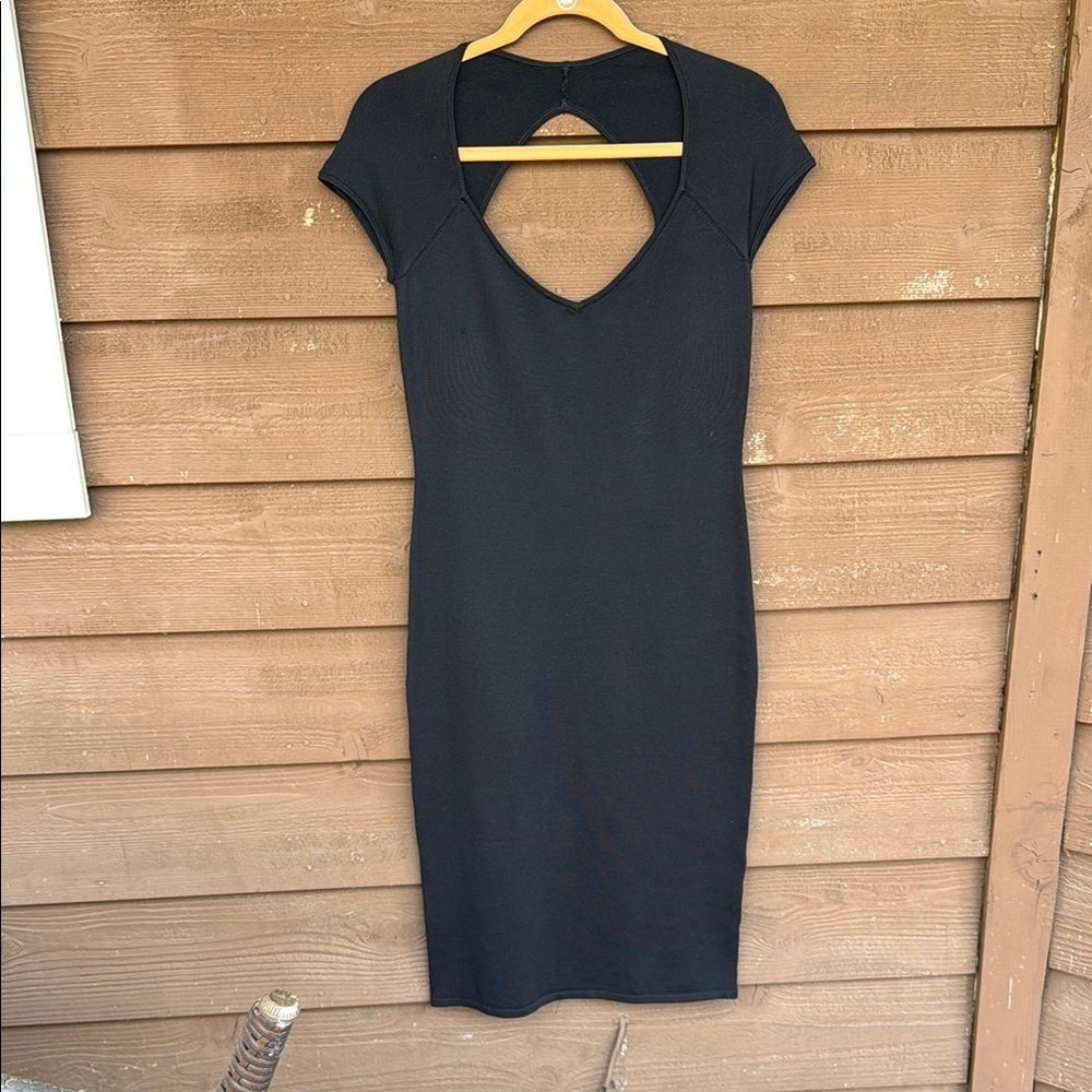 Ralph Lauren black label bodycon dress size medium